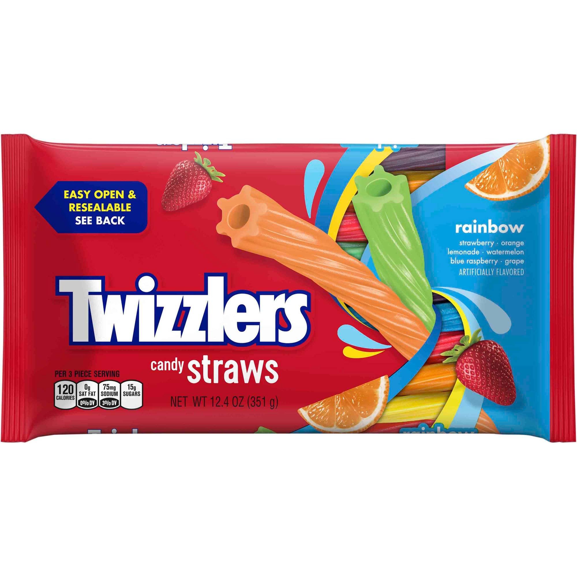 Amazon.co.jp: Twizzlers Rainbow Twists ツイズラー レインボー